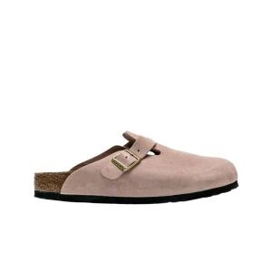 버켄스탁 보스턴 스웨이드 레더 라이트 로즈 내로우 Boston Suede Leather Light Rose Narrow 1026171