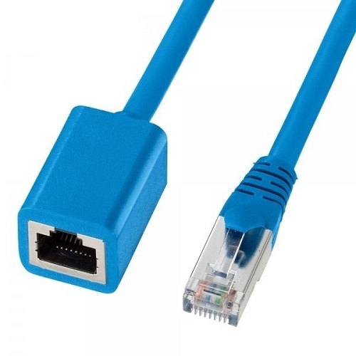 산와서플라이 SANWA KB-STP6EX CAT.6 STP 연장 랜케이블 (5m, KB-STP6EX-05BL)