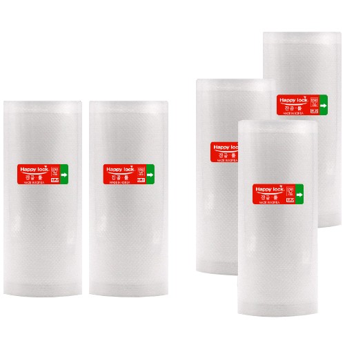 올팩코리아 해피락 진공백 소형 롤 15cm x 6m (5개)