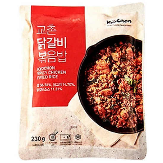 교촌 닭갈비 볶음밥 230g (3개)_이미지