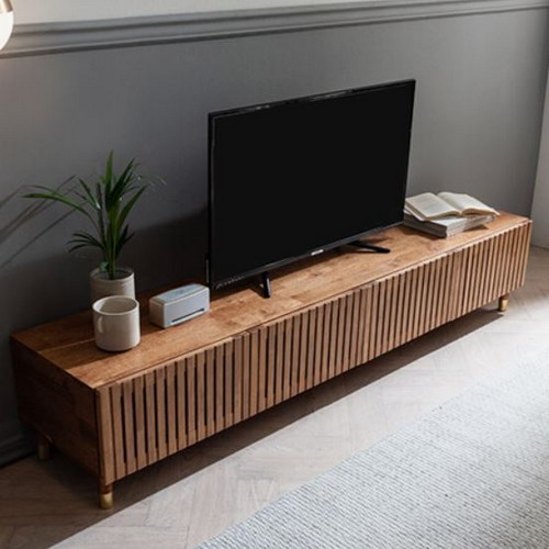 삼익가구  리코 와이드 원목 수납장 사이드보드 높은 거실장