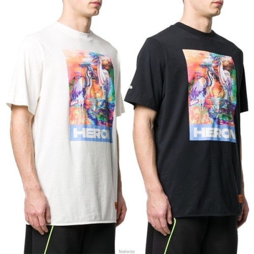 헤론프레스톤 프린팅 반팔 티셔츠 24333958