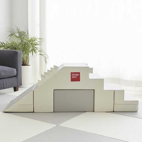 디자인스킨 플레이테이블 가죽 유아소파_이미지