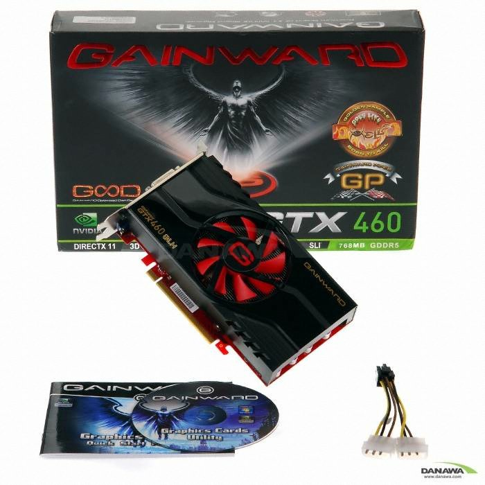 GAINWARD 지포스 GTX460 GLH D5 768MB ABKO_이미지