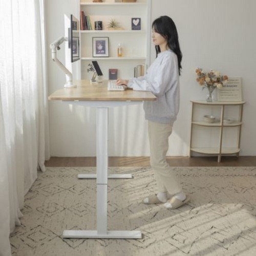 카멜마운트 핏쳐 M1 PLUS 커스터마이징 높이조절 스탠딩 책상 (1400x750)_이미지