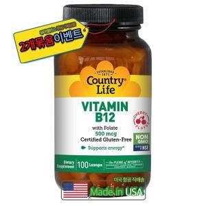 컨트리라이프 엽산 800mcg 100정 (2개)