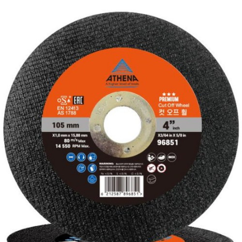 아테나 4인치 프리미엄 절단석 (50개)_이미지