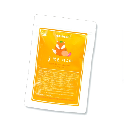 티트리트 귤먹은 여우티 20T (1개)_이미지