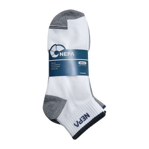 네파 남성 바닥 이선 단목 양말 SNP50501A 7매_이미지