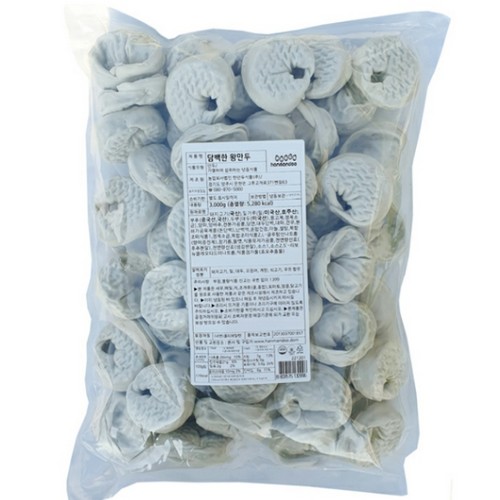 한만두식품 담백한 왕만두 3kg (1개)_이미지