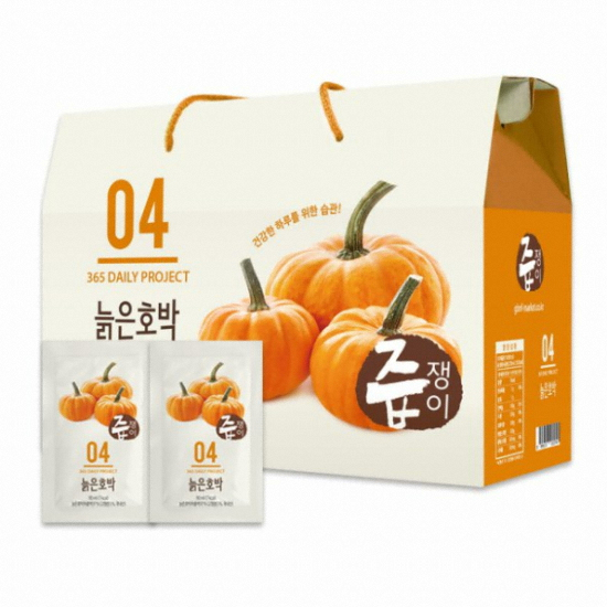 굿모닝비엔에프 즙쟁이 늙은호박즙 90ml 30포 (3개)_이미지