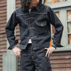 에스티오 NON CK 36101J 14.5oz 원포켓 청자켓 아메카지 워크웨어