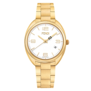 펜디 시계 모멘토 34 MM YGD WHT DIAL YGD BRA F211434000_이미지