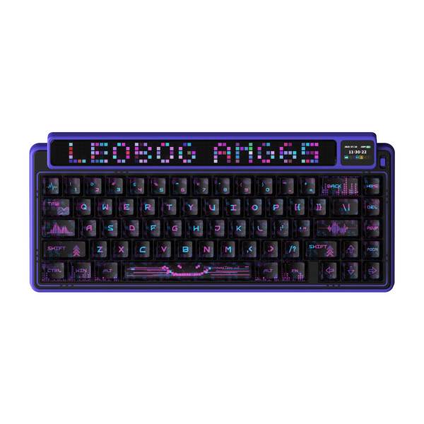 LEOBOG AMG65 유무선 기계식 사이버 팬텀 (저소음 솜사탕축)