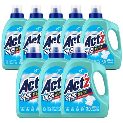 액츠 퍼펙트 실내건조 드럼용 3.2L (8개)_이미지