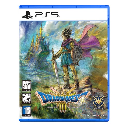 드래곤 퀘스트 3 HD-2D Remake 한글판 PS5, 패키지디스크_이미지