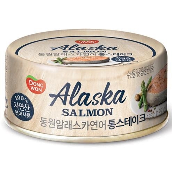 동원F&B 알래스카 연어 통스테이크 135g (36개)_이미지