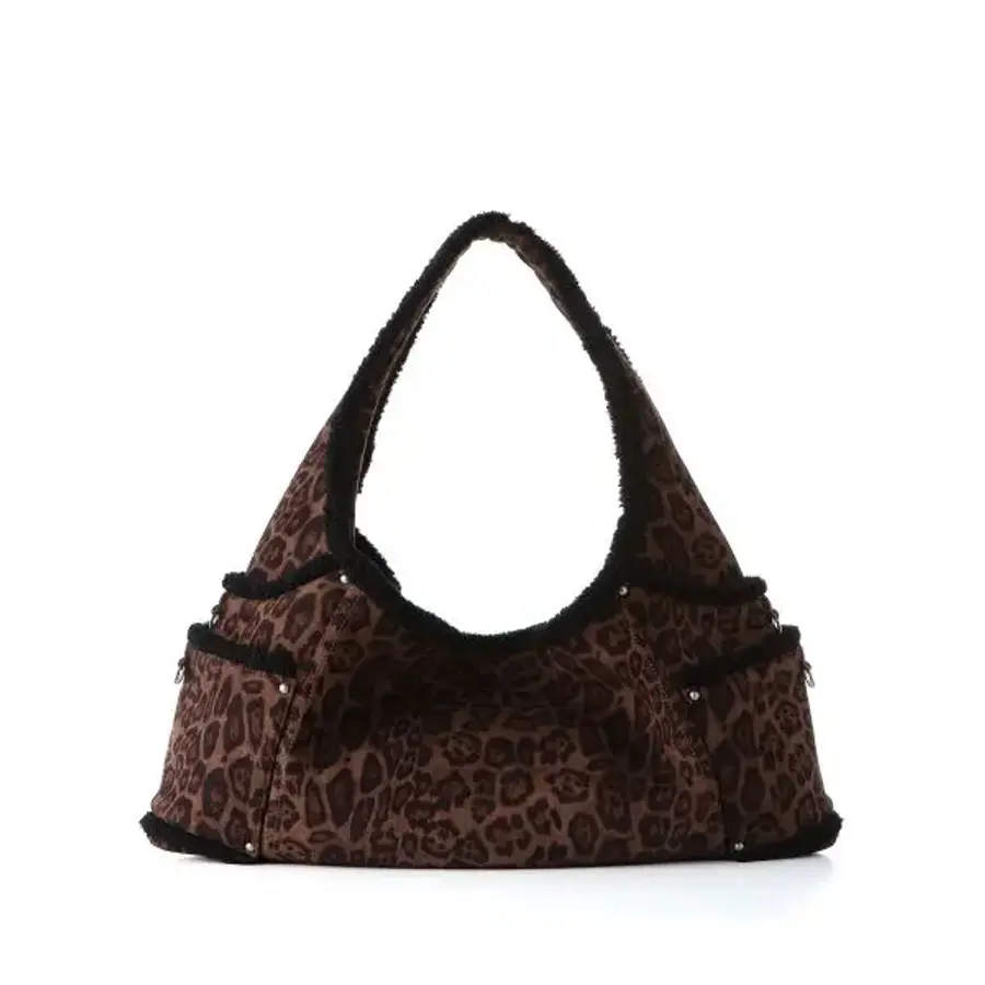 스퀘어라인 숄더백 진진 pick Maren 마렌_ Leopard 238668