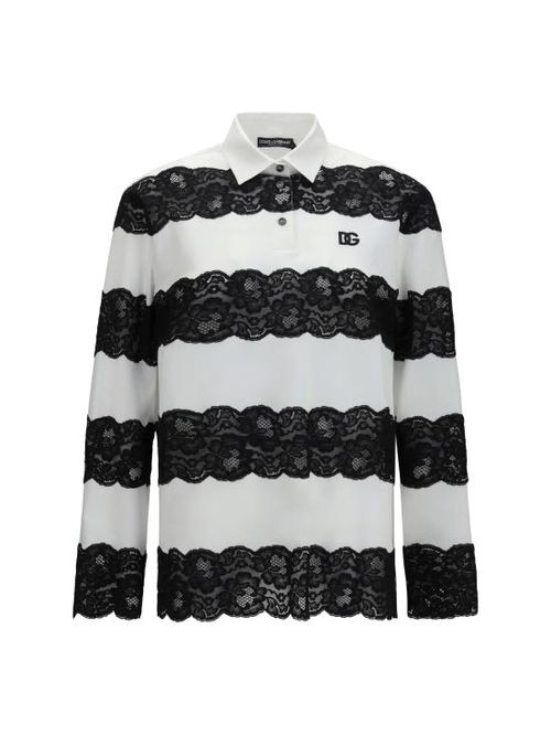 돌체앤가바나 폴로 티셔츠 F8W07ZGDDML S8400 WHITE_이미지