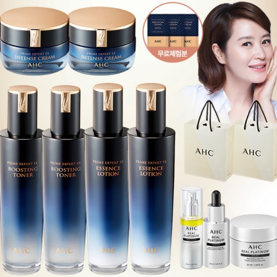 카버코리아 AHC 프라임 엑스퍼트 EX+리얼 플래티늄 9종 세트