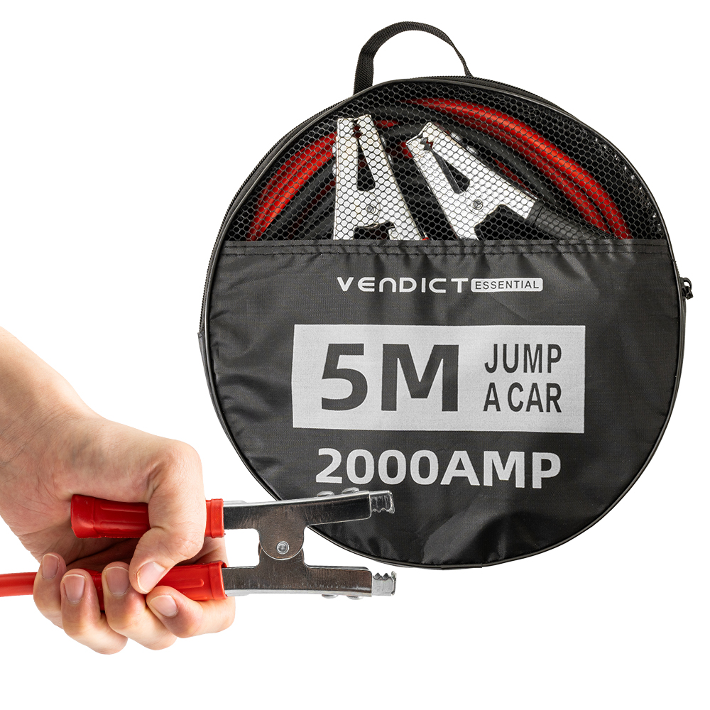 자동차 배터리 점프선 케이블 2000AMP 5M