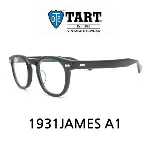 타르트옵티컬 1931제임스 48사이즈 A1 정식딜러샵 빈티지 뿔테안경테 TART OPTICAL 1931JAMES 컬러A1 블랙