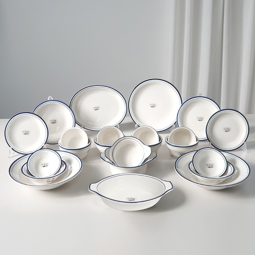 시라쿠스 뉴욕 킹스인 4인 그릇세트 23P