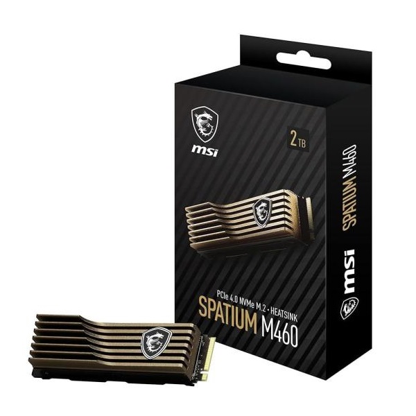 MSI SPATIUM M460 히트싱크 M.2 NVMe 해외구매 (2TB)