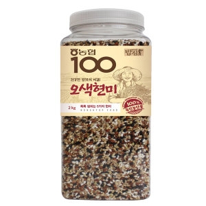 농협 100 오색현미 잡곡 현미 2kg_이미지