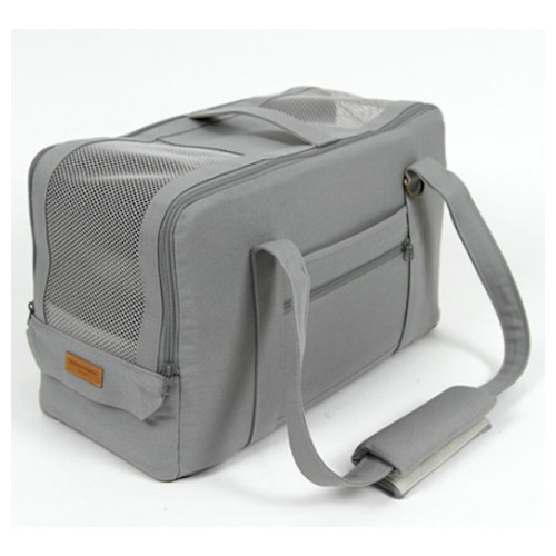 완두콩맘 푸치백 솔리드 강아지 이동가방 베이지 XL