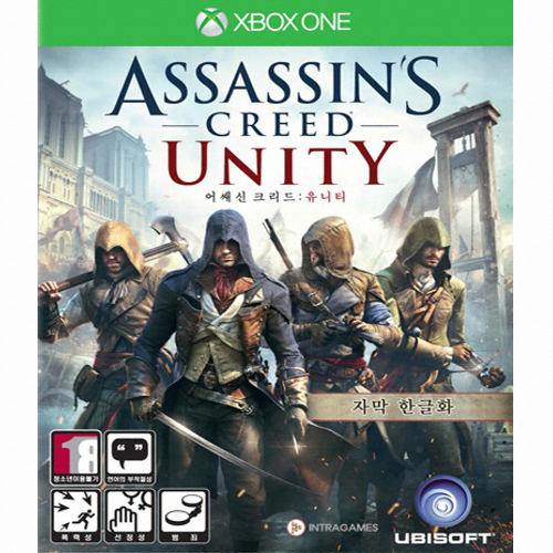 어쌔신 크리드 유니티 XBOX ONE