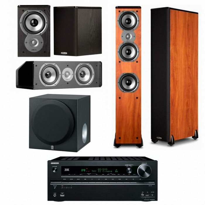 폴크오디오 TSi400 5.1채널 + 온쿄 AV리시버 (TX-NR709, YST-SW012)