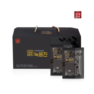 한국삼 프리미엄 데일리 녹용진 50ml 30포 부모님건강 녹용즙 뉴질랜드산 가족건강_이미지