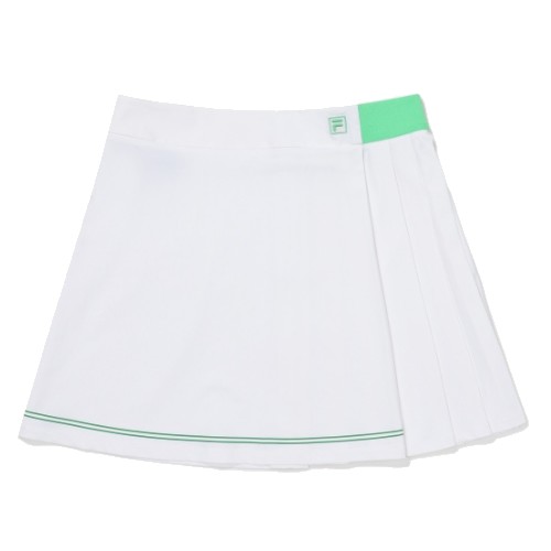 휠라 라이프 하프 스커트 FS2SKF2363F (OWH, 오프화이트)_이미지