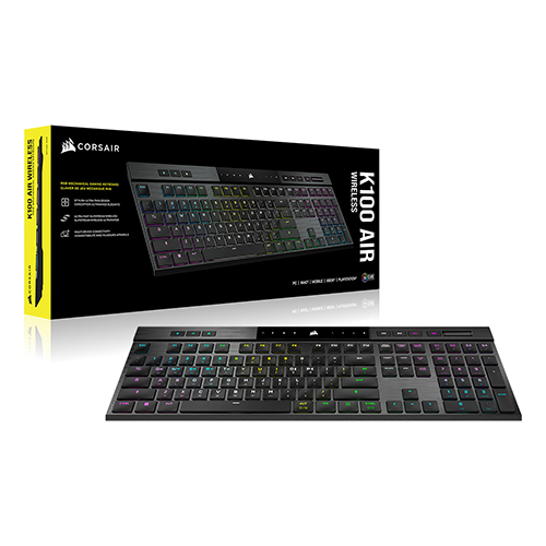 CORSAIR K100 AIR WIRELESS RGB Ultra Low Profile ���̹� ���� Ű����