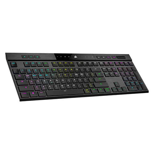 CORSAIR K100 AIR WIRELESS RGB Ultra Low Profile 게이밍 기계식 키보드_이미지