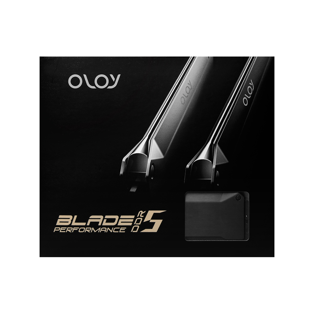 OLOy DDR5-6800 CL32 BLADE BLACK ��Ű�� �÷��ڸ���