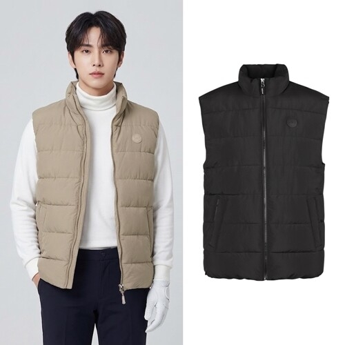남성 풀집업 발열 패딩 베스트 조끼 ABMVS54401