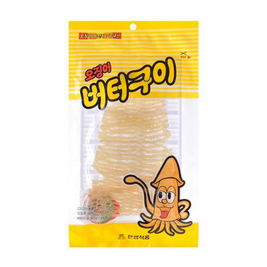 한양식품 오징어 버터구이 40g이미지입니다. 누르면 해당 게시물로 새창이동합니다.