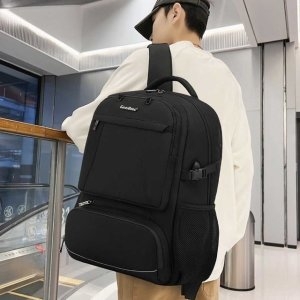 스포츠 대용량 백팩 사이드 메쉬 포켓 버클 WE141D7_이미지