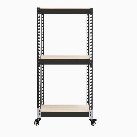 스피드랙 우레탄바퀴 3단 이동식 선반 700x300 (210cm(높이))_이미지