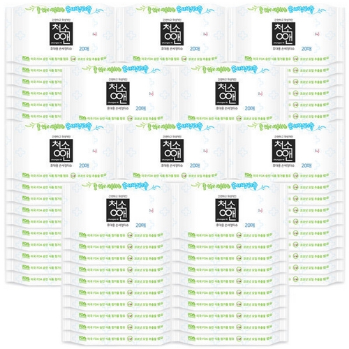 굿드림포유 리필형 손세정티슈 리필형 20매 (100팩)