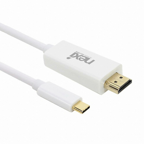리버네트워크 NEXI USB C to HDMI MHL 케이블 (NX544, 3m)