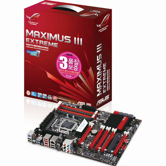ASUS MAXIMUS Ⅲ Extreme STCOM_이미지