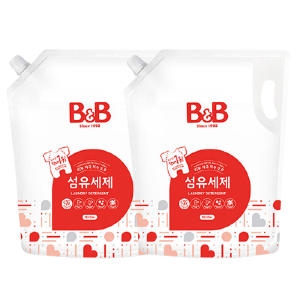 B&B 섬유세제 캡리필 1800ml x2팩