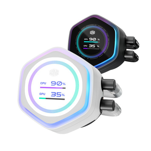 쿨러마스터 ATMOS II Flex-Kit: LCD (화이트)_이미지