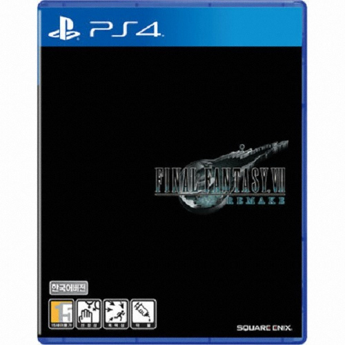 파이널 판타지 7 리메이크 한글판 PS4, 패키지디스크_이미지