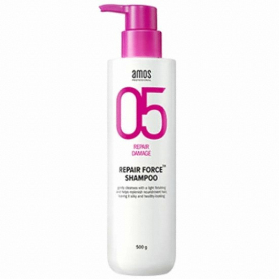 아모스프로페셔널 리페어 포스 샴푸 500g (1개)_이미지