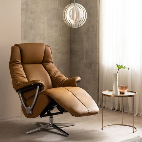 시트앤모어 제다이 2모터 천연가죽 리클라이너 1인용_이미지