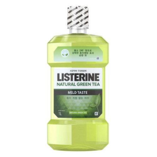 존슨앤존슨 리스테린 내추럴 그린티 마일드 1L (6개)